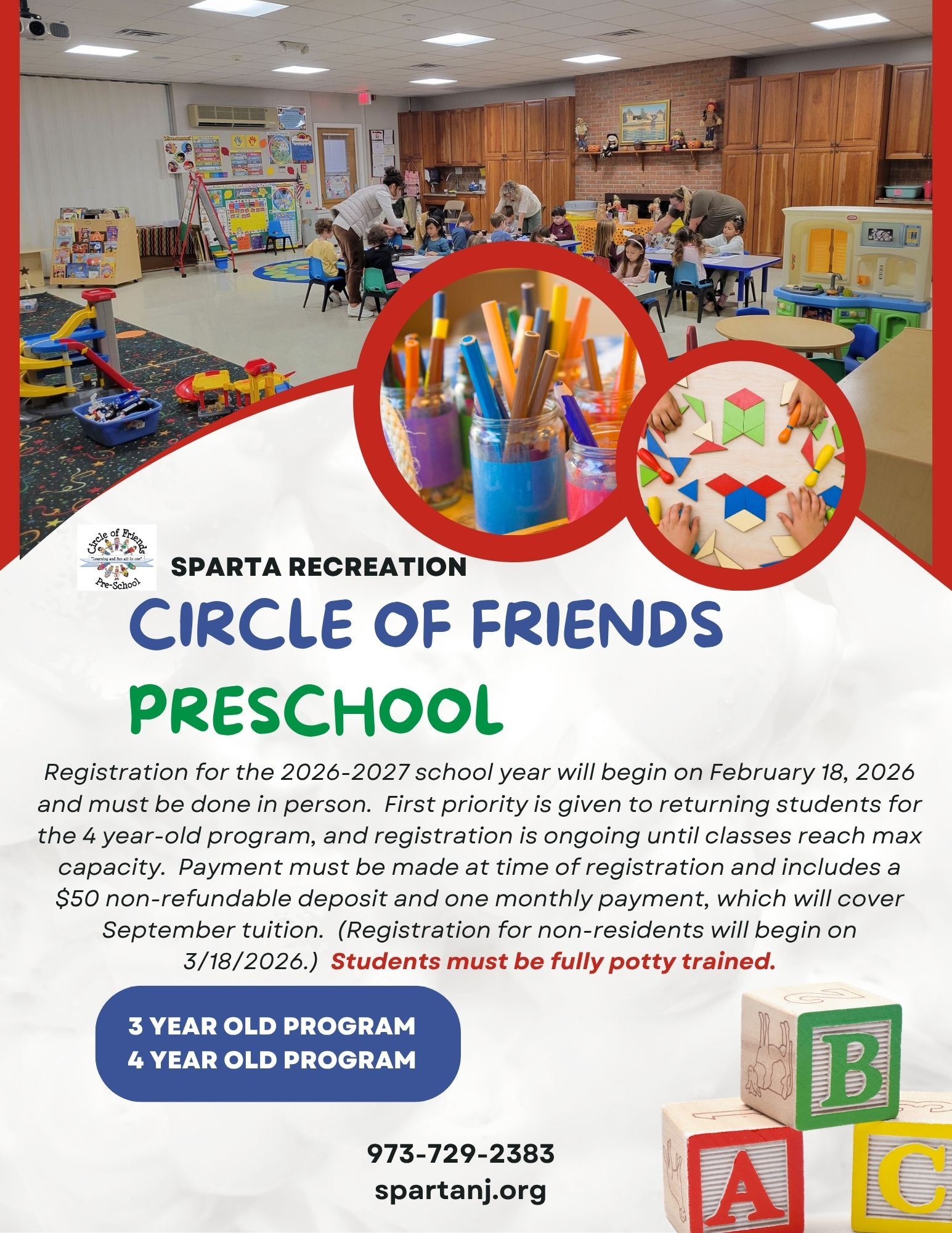 Circle of Friends 2026-2027