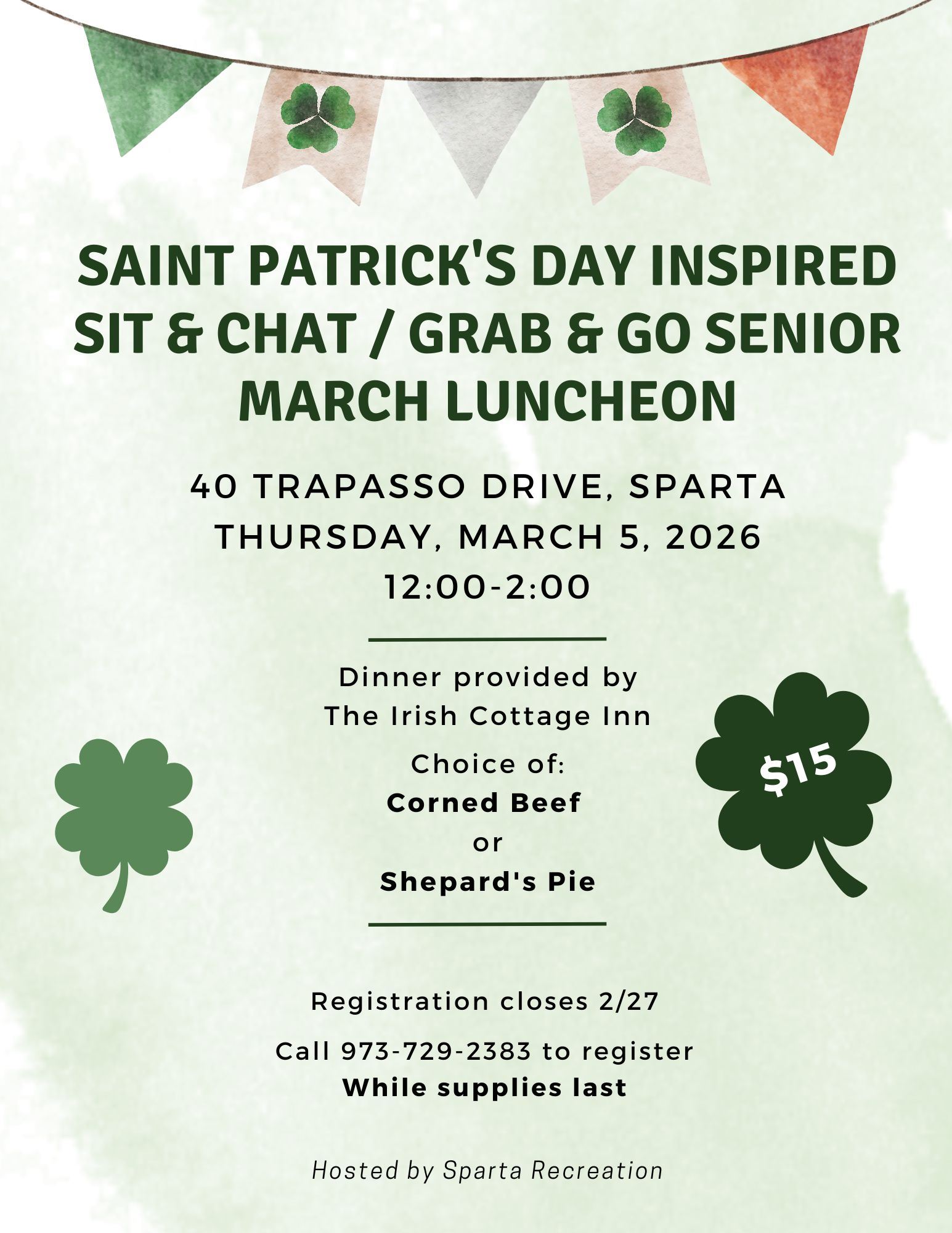 2026 Saint Patricks Day Luncheon